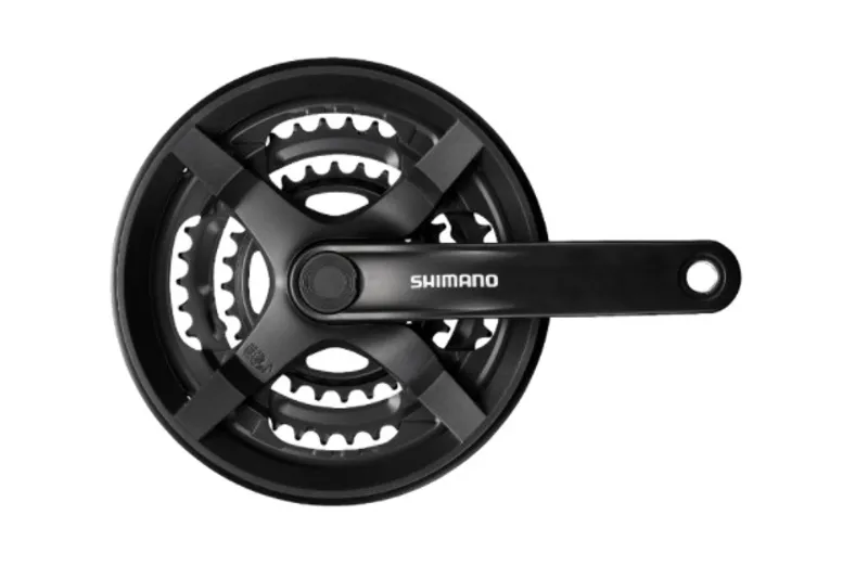 Shimano Tourney TY301 Chainset Triple Black-1